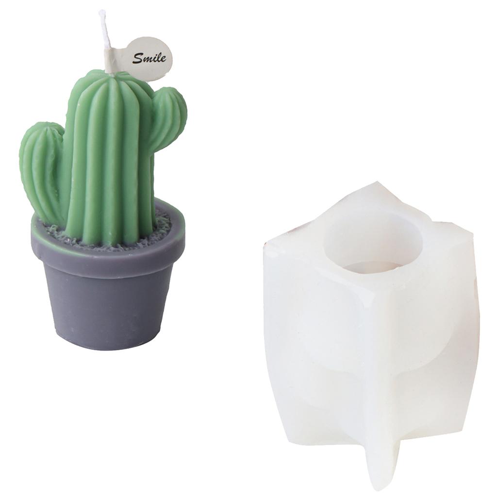 Sukkulenten-förmige Kerzenform Aromatherapie Herstellungsformen für Schmuckliebhaber Aromen Seife Gipsformen Handgefertigtes Ornament