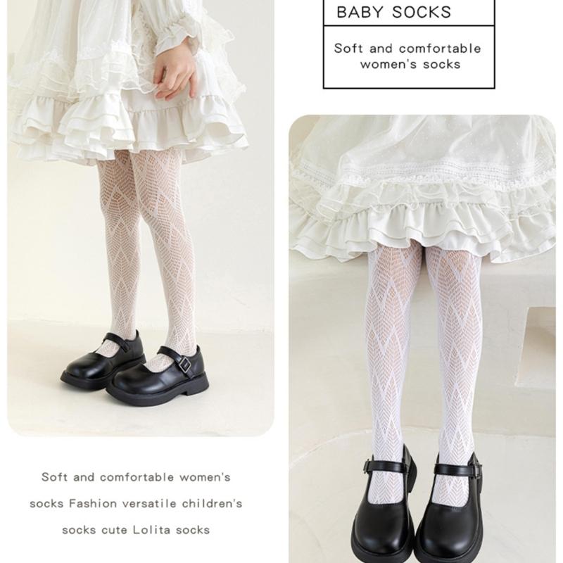 Spring Summer Tights Baby Leggings Breathable Mesh Pantyhose Girls Long Stockings for Daily Wear Party