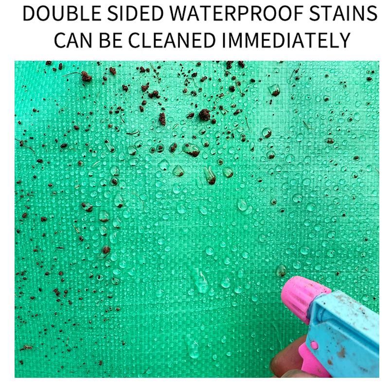 Pflanzmatte 50 cm - 150 cm Garten-Blumenerde-Pad Faltbare Gartenpflanze Blumentopf Umpflanzen Wasserdichte Matten Pflanzenzubehör