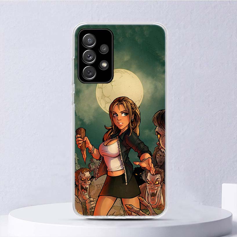 The Vampire Slayer Buffy Soft Case For Samsung Galaxy A16 A15 A14 A13 A56 A55 A54 A53 Phone Cover A26 A36 A25 A35 A24 A34 A23 A3