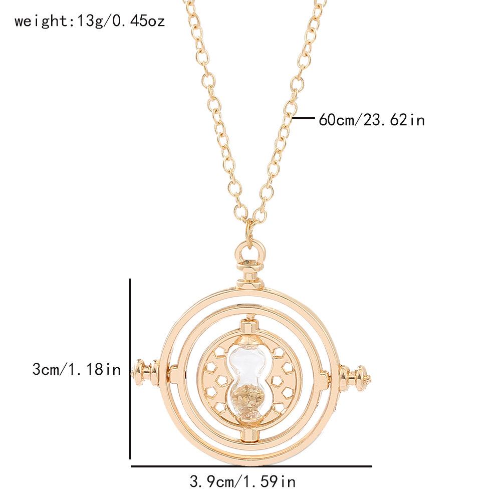 Harry Potter Newr Time Converter Hourglass Necklace Cosplay Dress Up Accessories Toy Gift