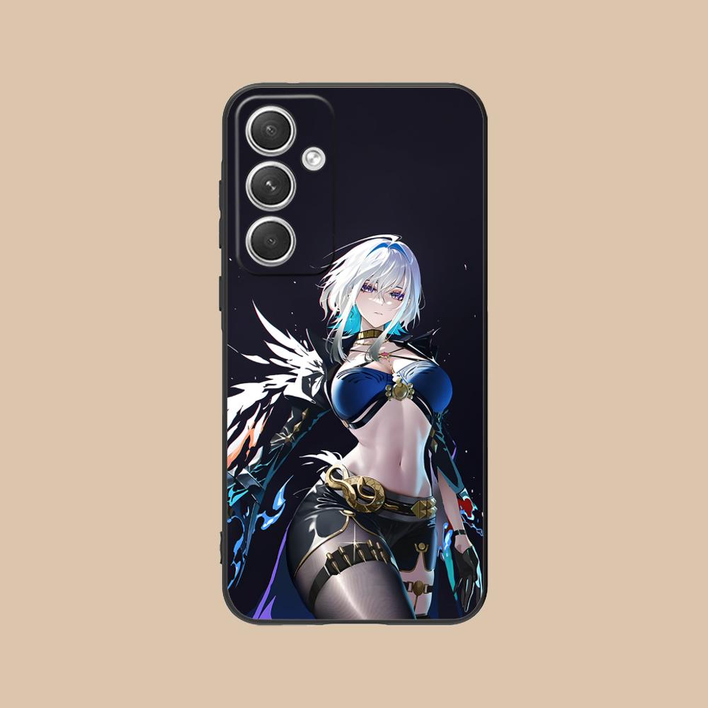 Wuthering Waves Galbrena Phone Case for Samsung Galaxy S26 S25 S24 S23 S22 S21 S20 Note20 Plus FE Ultra Colorful Cover Cover