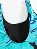 Sommer Damen Blumen Digitaldruck Einteiler Badeanzug