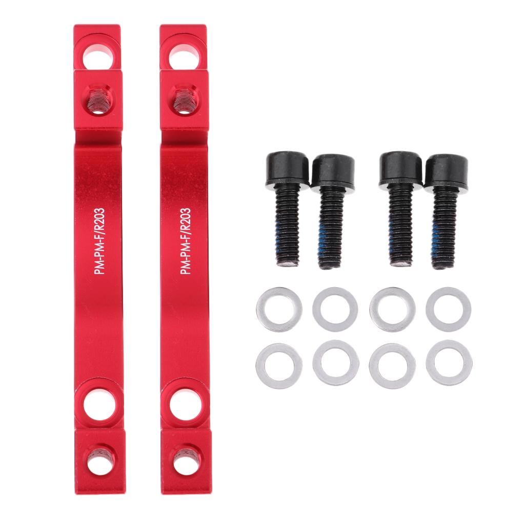 Disc Brake Adapter, Aluminum Alloy, CNC Machined, Mounting Bracket, Mountain Bike Caliper