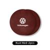 2pcs Car Suede Coaster Water Cup Holder Drink Pad Auto Interior Accessories For Volkswagen VW Jetta Golf Beetle CC EOS GTI zr4