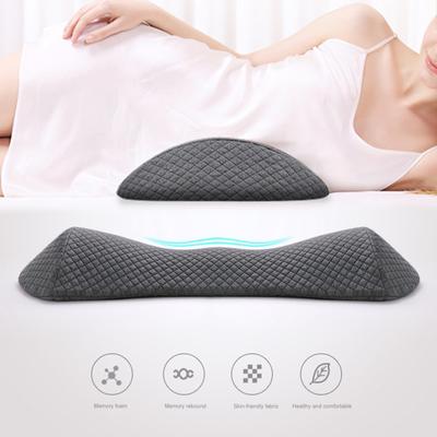 Waist Pillow Memory Foam Lumbar Support Pillow Pressure-relieving Pregnant Waist Support Cushion for Home Bed