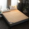 Wodoodporny pikowany materac Jednokolorowy żakardowy oddychający prześcieradło pokrowiec na łóżko ochrona pyłoszczelny pokrowiec na materac uniwersalny