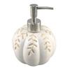 460ml Halloween Pumpkin Soap Dispenser Ceramic Refillable Hand Wash Dish Soap Dispenser Fall Bathroom Kitchen Decor