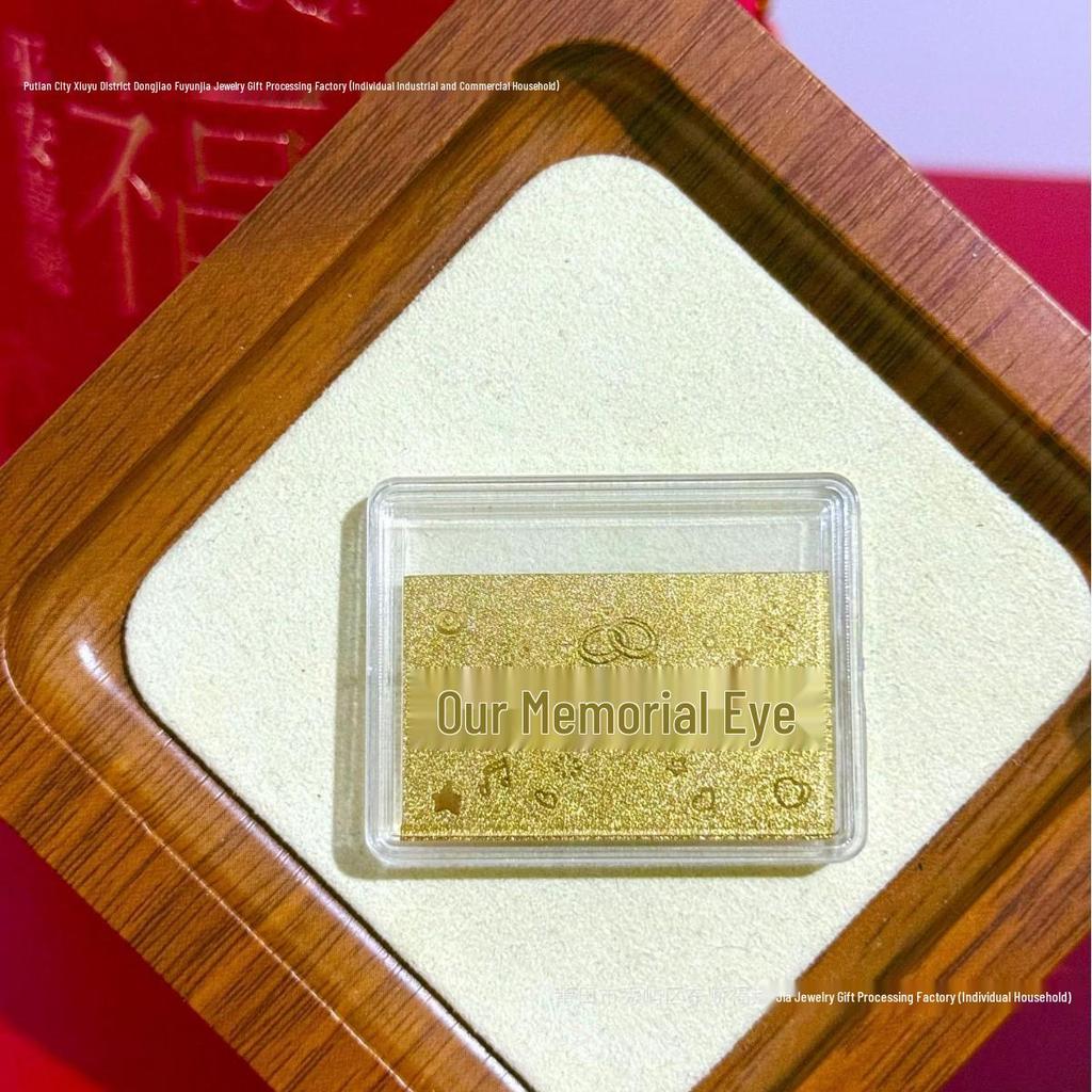 Pure Gold 999 Horse Year Phone Sticker for Wealth and Health - Popular Douyin Live Seller