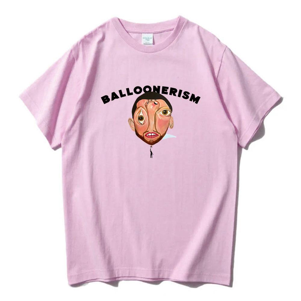 Macc Miller Balloonerism Album Printing T-shirt Short Sleeve Summer O-neck Tshirts 2025 New Fashion Graphic Tee-shirt Men Women