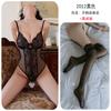 Sexy  y lingerie y lace open crotch free onesie perspective temptation suspender pajamas women