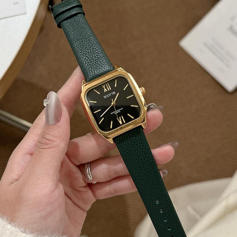 Large Dial Women'S Watch Personality Domineering Square Belt Women'S Watch Quartz Watch Women