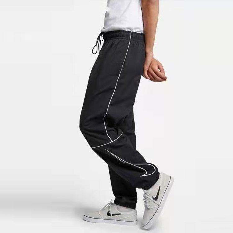 Nike SB Skateboarding Pantalons Longs Décontractés Collection Printemps Homme Pantalons Noir CN5433-010