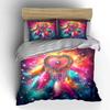 Heart Dreamcatcher Bedding Set Bedding Duvet Cover Set Duvet Cover Pillowcases (1 * Duvet Cover 2 * Pillowcases, Without Duvet Insert)