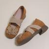 Fashion Camellia Vintage Mary Single Shoes Women 2025 Summer New French Gentle Little Man