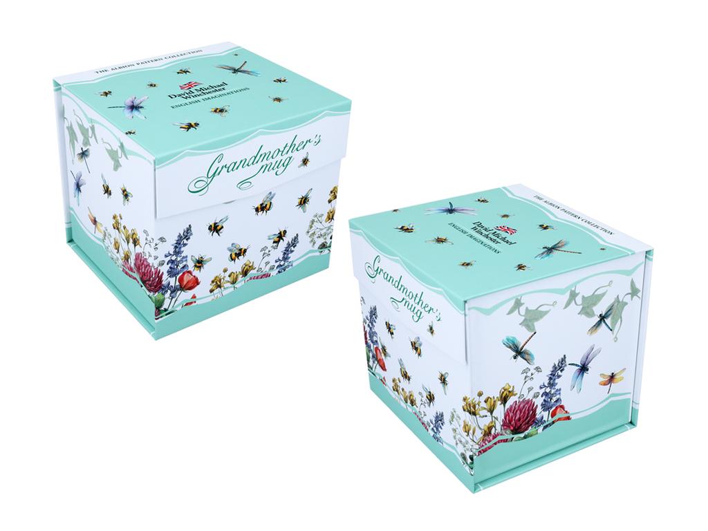Kubek Babuni Pszczoły Carmani Ceramiczny Zdobiony 300Ml Prezent Dla Babci