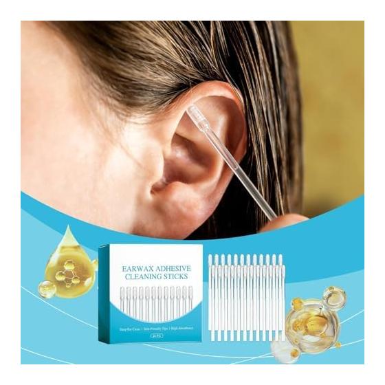 Adhesive Ear Cleaning Stick, 24 Cleaning Goods, Adhesive Ear Pick Stick - After Swimming, Travel, Daily Care, Bathroom, Home, Men's, Women's
