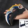 Juguete Modelo Karambit Sombra Celestial de Valorant 16cm 6.3pulgadas Metal No Afilado Giratorio Réplica Coleccionable Con Funda