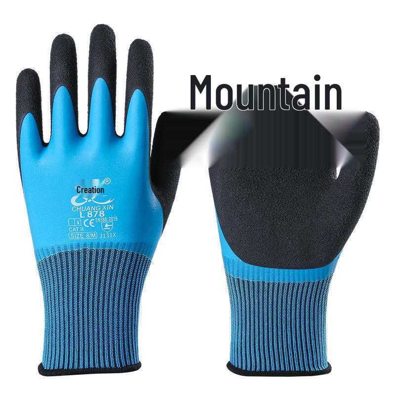 

L878 High Elasticity, Waterproof, Wear-Resistant Non-Slip Construction Work Gloves