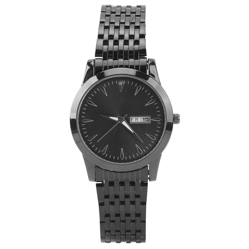 Quartz Watch Quartz Men Watch Commercial Dual Date Stylish Quartz Stainless Steel Dress Watch Quartz Watch Watch