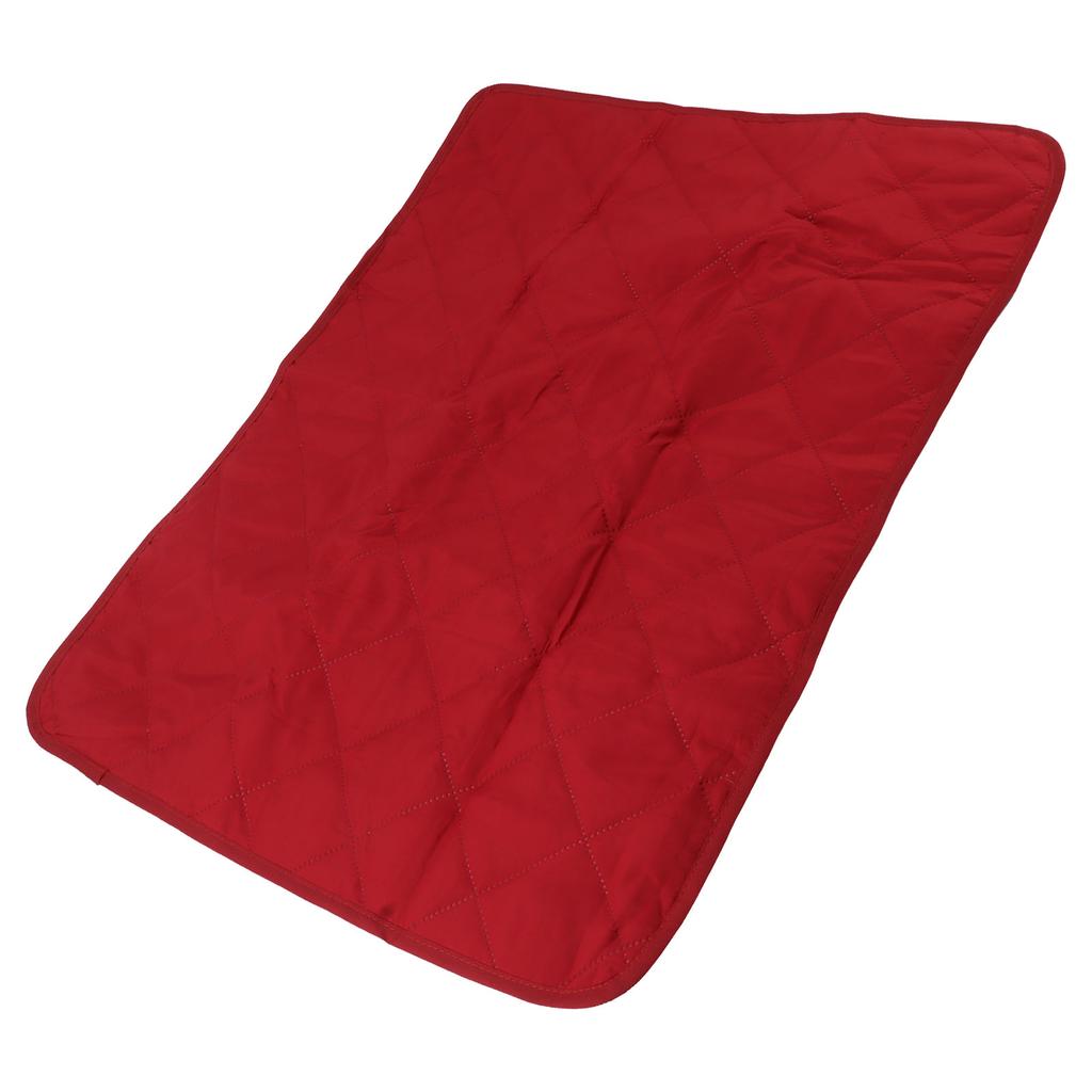 Schaumstoff Sitzkissen Saugfähig Rutschfest Kissen Haustierkissen Weinrot 56x73cm für Zuhause Kantine