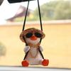 Auto-Anhänger, niedliche Anime-kleine Ente, Schaukel, Auto-Rückspiegel, hängende Ornamente, Innendekoration, Zubehör für Mädchen, Geschenke
