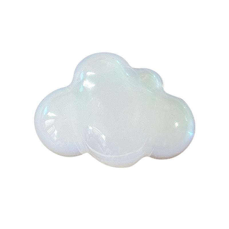 Korean Cloud Magnetic Phone Holder with Airbag and Finger Ring - Desktop Grip & Decoration