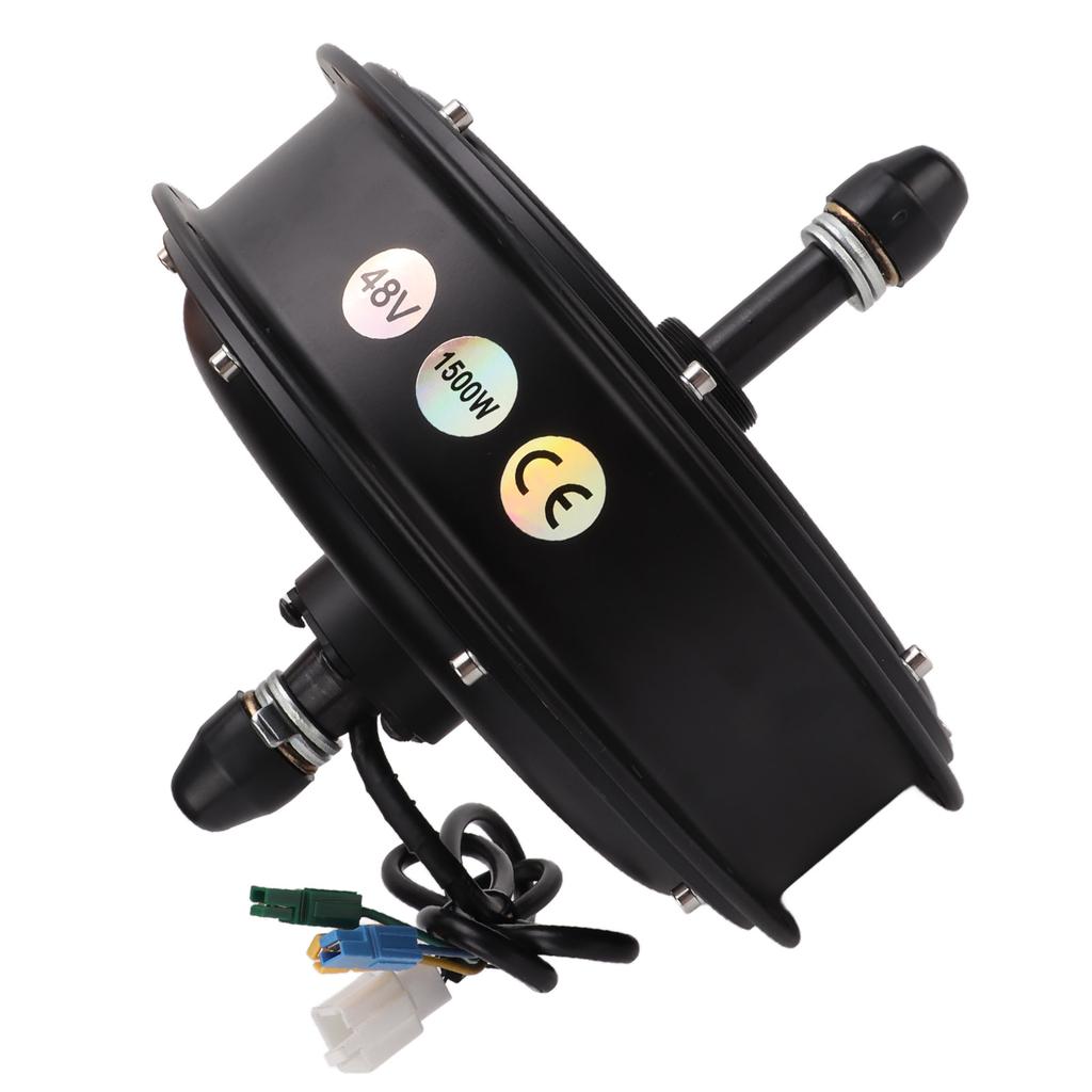 48V 1500W Rear Wheel Hub Motor Electric Bicycle Brushless Gearless Hub Motor for Snowmobile Electric Scooter