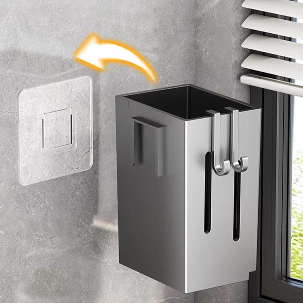 Wall-Mounted Chopstick Holder Draining Spoon Fork Storage Rack Durable Tableware Organizer