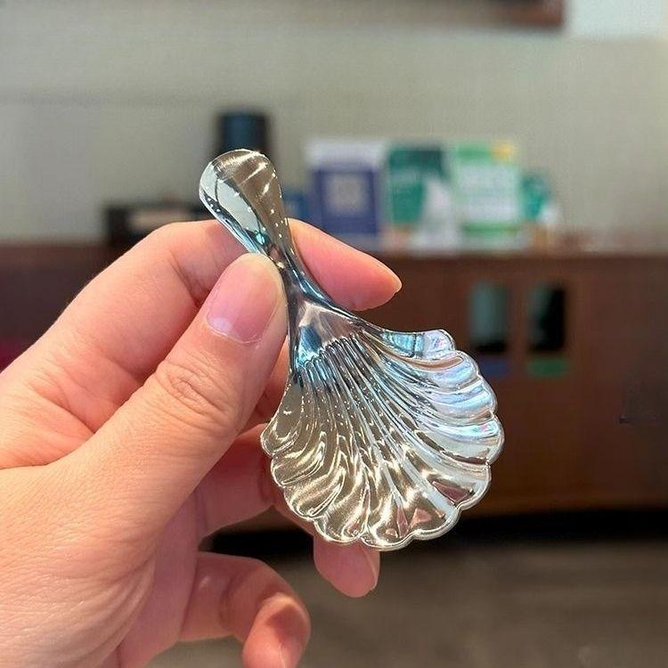 2Pcs/5pcs Stainless Steel Thickened Teaspoon,Tea Scoops,Shovel,Coffee Short Handle,Small Dessert,Ice Cream Household Spoon