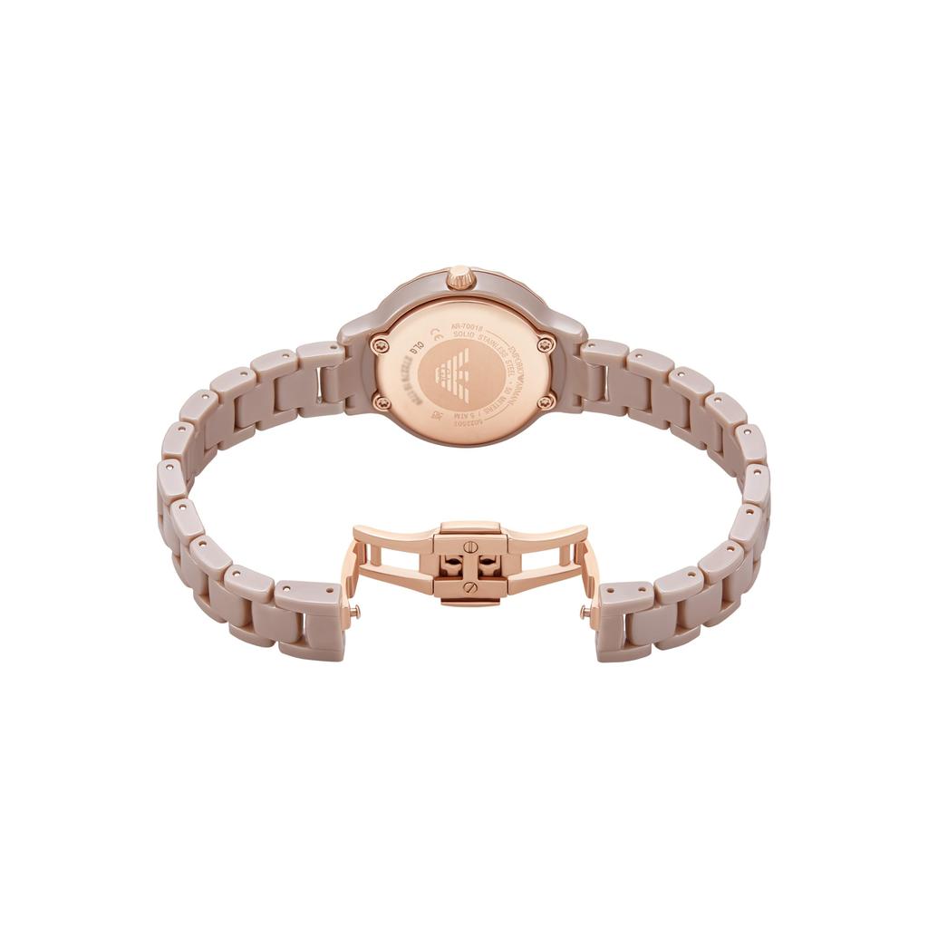 Emporio Armani AR70018 Beige Watch Women's