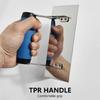 Nerezavějící nástroj na vyhlazování rohů s TPR rukojetí Vhodný pro účinnou prevenci skvrn od prachu