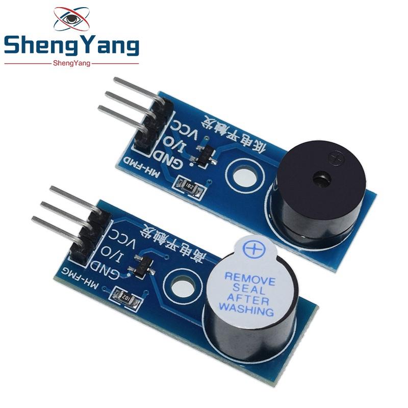 TZT High Quality Active / passive Buzzer Module for Arduino New DIY Kit Active Buzzer Bow Bevel Modules For Arduino