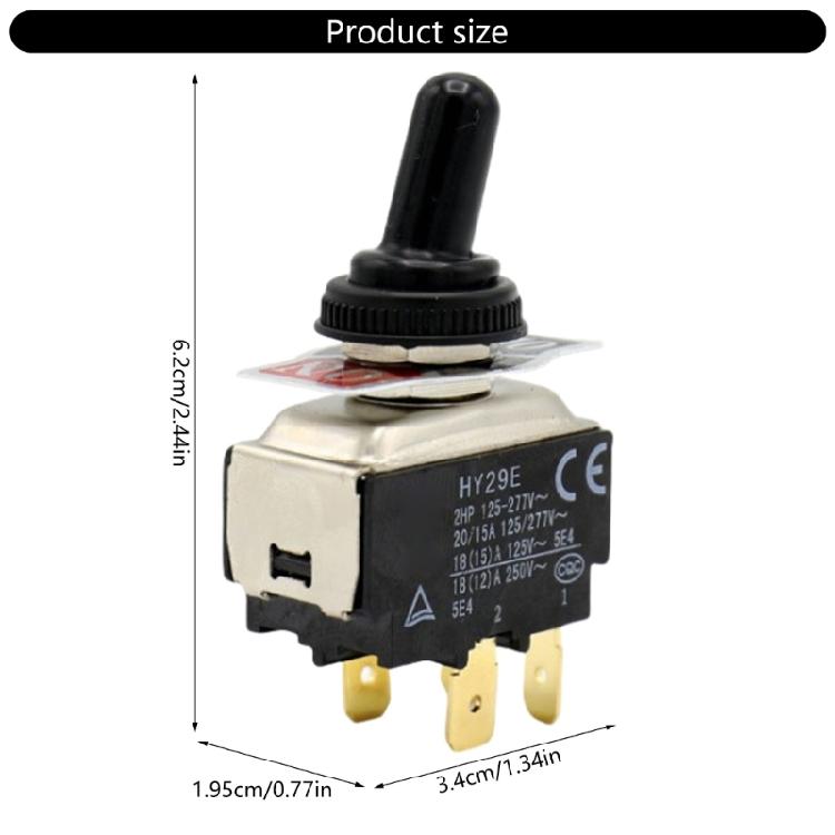Efficient 4 Pin Locking Toggles Switches Designs Accessory for Rocketed R58 and Appartemento Espressos Machines