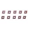 CCMT 09 T3 Carbide Inserts for Steel and Stainless Steel Pack of 10