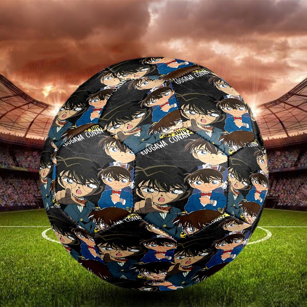 Anime Print Size 5 Soccer Ball, Standard Match Football for Sports Game and Team Practice, Ideal Gift for Soccer Fans