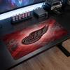 Detroit Red Wings Pattern Mousepad Anti?Slip Rubber Desk Pad For Gaming Working Desktop Decoration