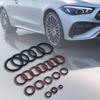 Cooling System O-Ring Kit 1743299 13621743299 Cooling System Radiator Hose O-Ring Kit Fit for E46 320i 323i 325i 328i 330i
