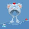 Cartoon Elephant Warm Hat Korean Style Plush Pullover Hats Fashion Ear Protection Hat  Women