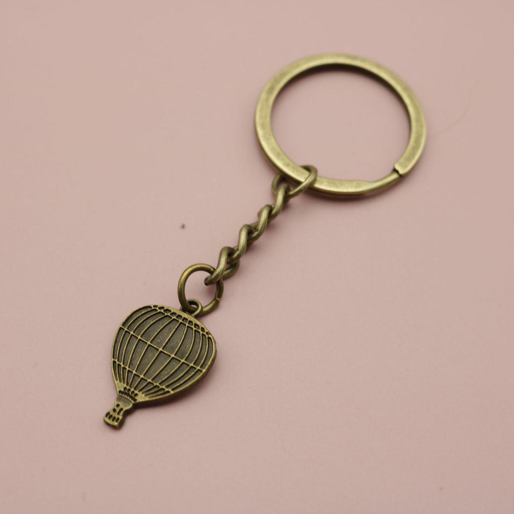 Heißverkaufte Accessoires, minimalistischer Heißluftballon-Anhänger, Schlüsselanhänger