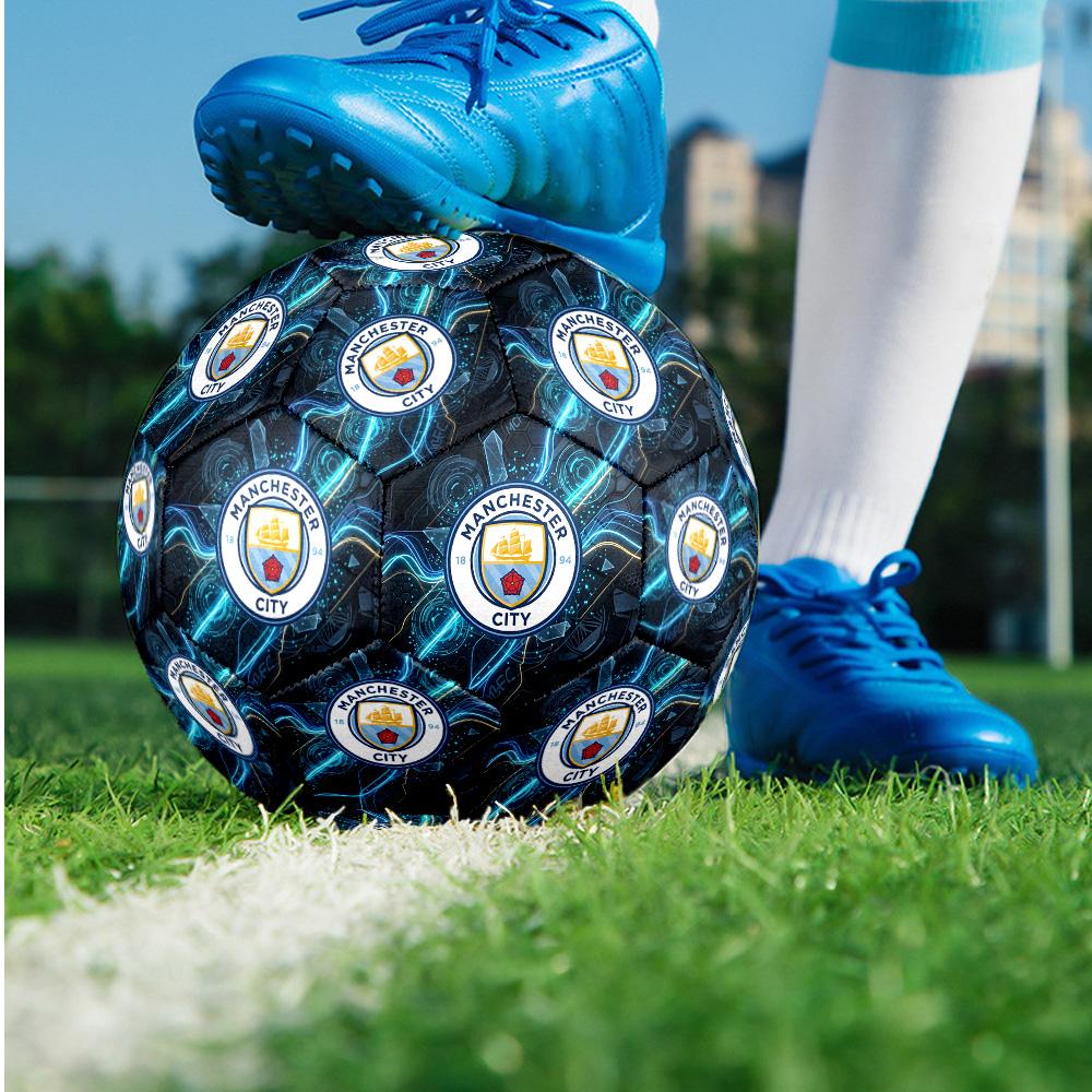 Manchester City Theme soccer ball Size 5 Soccer Ball Soft Touch Professional Training Football for Outdoor Sports