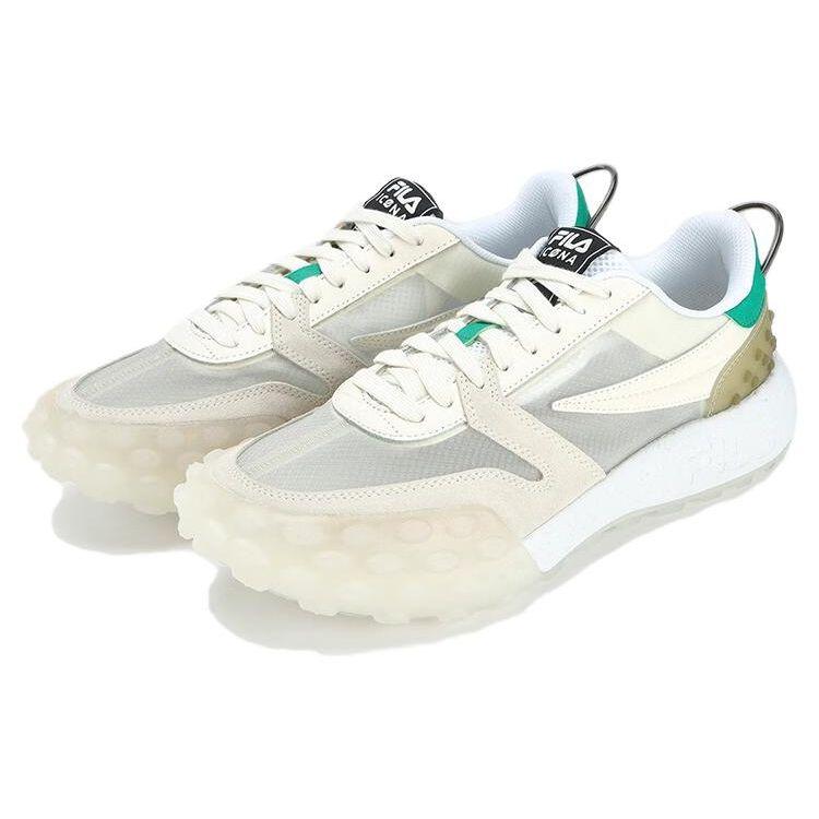 Fila Gara Comfortable Fashion Low-Top Running Shoes Men Sneaker White Green F12M323101FVW