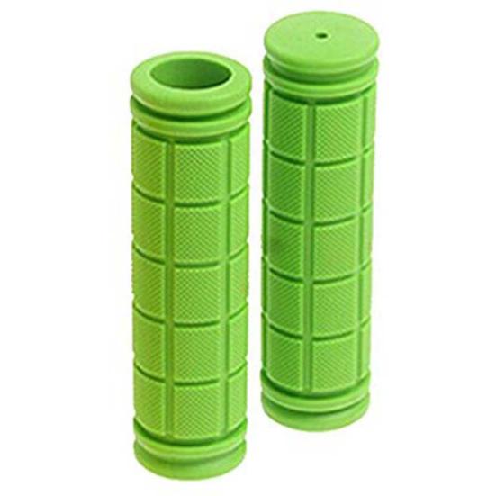 1 Pair Handle Grip Cover Non-slip Lightweight Rubber Multicolor Squares Bicycle Handlebar Cover Cycling Parts