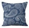 New Navy Blue Geometric Linen Pillows Cover Modern Fashion Nordic Couch Simple Cushion Cover Livingroom Decor Throw Pillows CaseYMD-,(20)