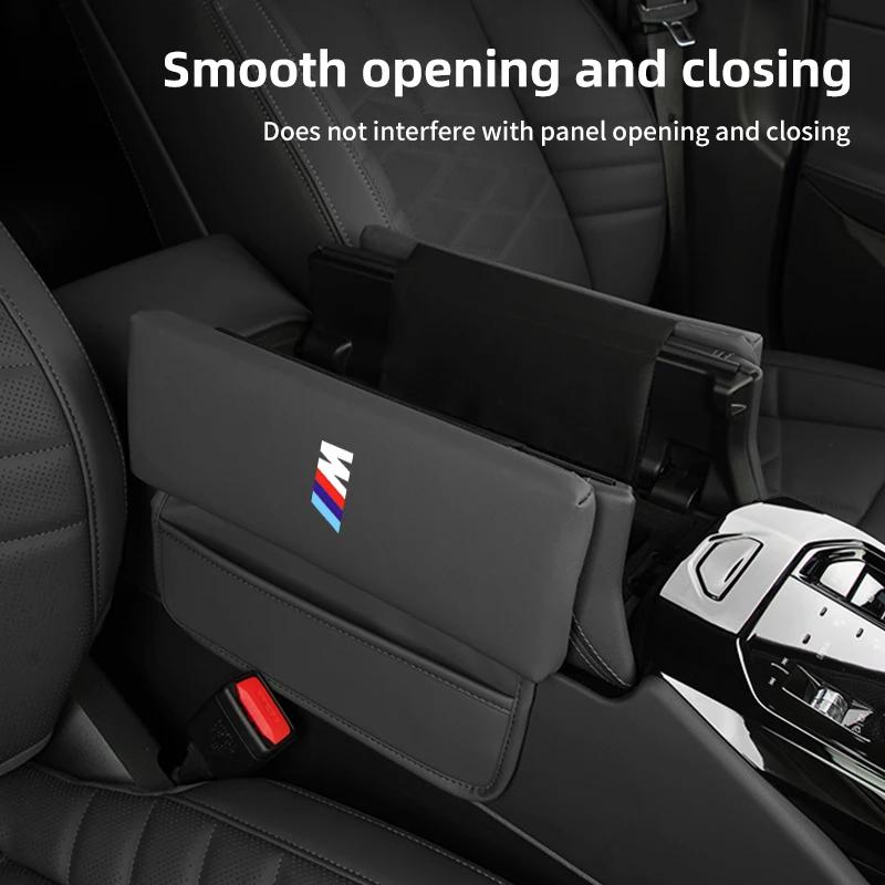 Car Sticker 2025 Hot Leather Car Armrest Central Box Height Pad Cushion Support Pad For BMW X1 X3 X4 X5 X7 G20 G38 F20 F39 F48 E