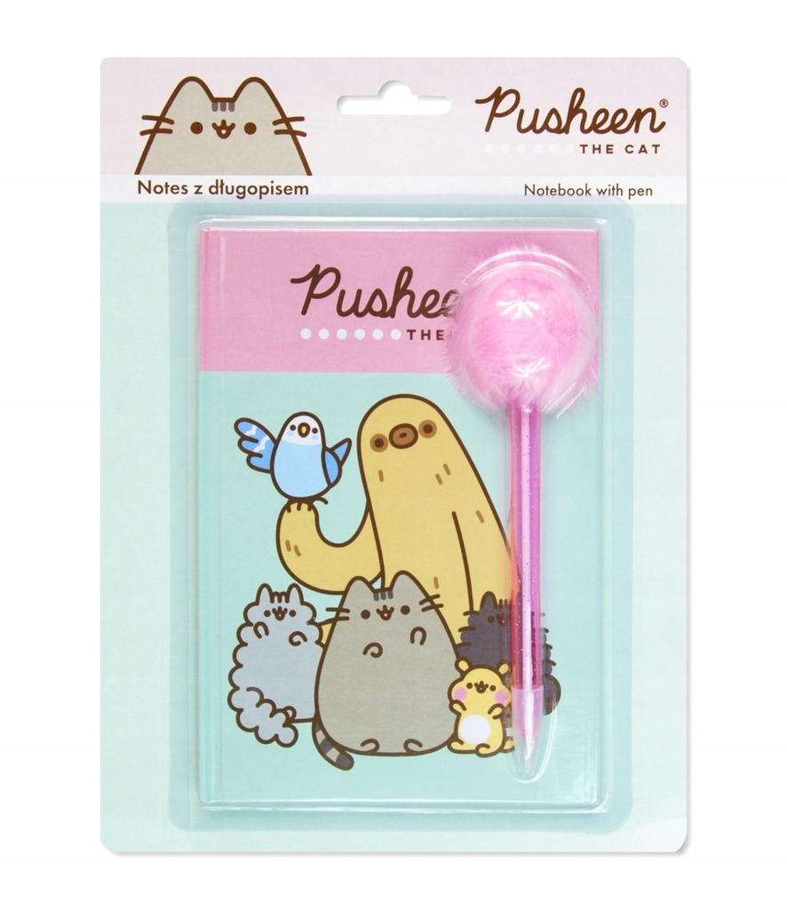 Mj51977 Set of 40k Notebooks with a Pusheen Pen