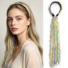 with Pendant Vintage Hair Hoop Elegant Headwear Boho Colored Rope Headband  Daily Wear
