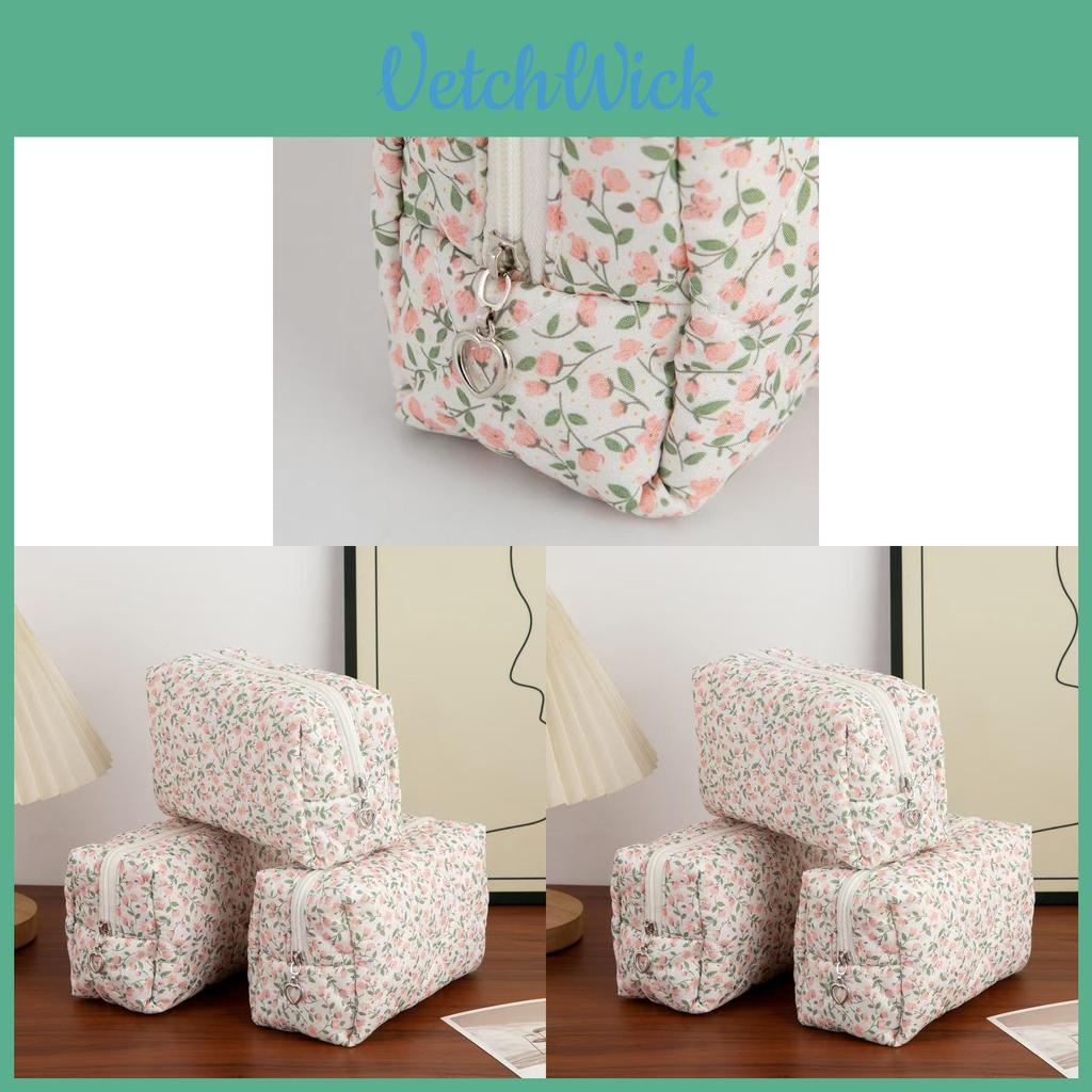 Polyester Makeup Storage Bag With Zipper For Women And Men Daily Use