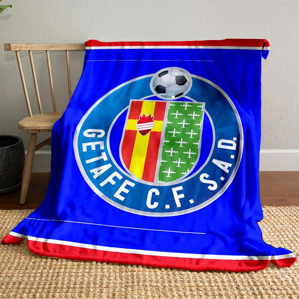Getafe CF Logo Blue Blanket for All Seasons Blanket Lunch Break Throw Gift