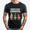 Loose Printed T-shirt Christmas In July Flamingo Trailer Summer Xmas Camp Camper Graphic Tees Casual Wear